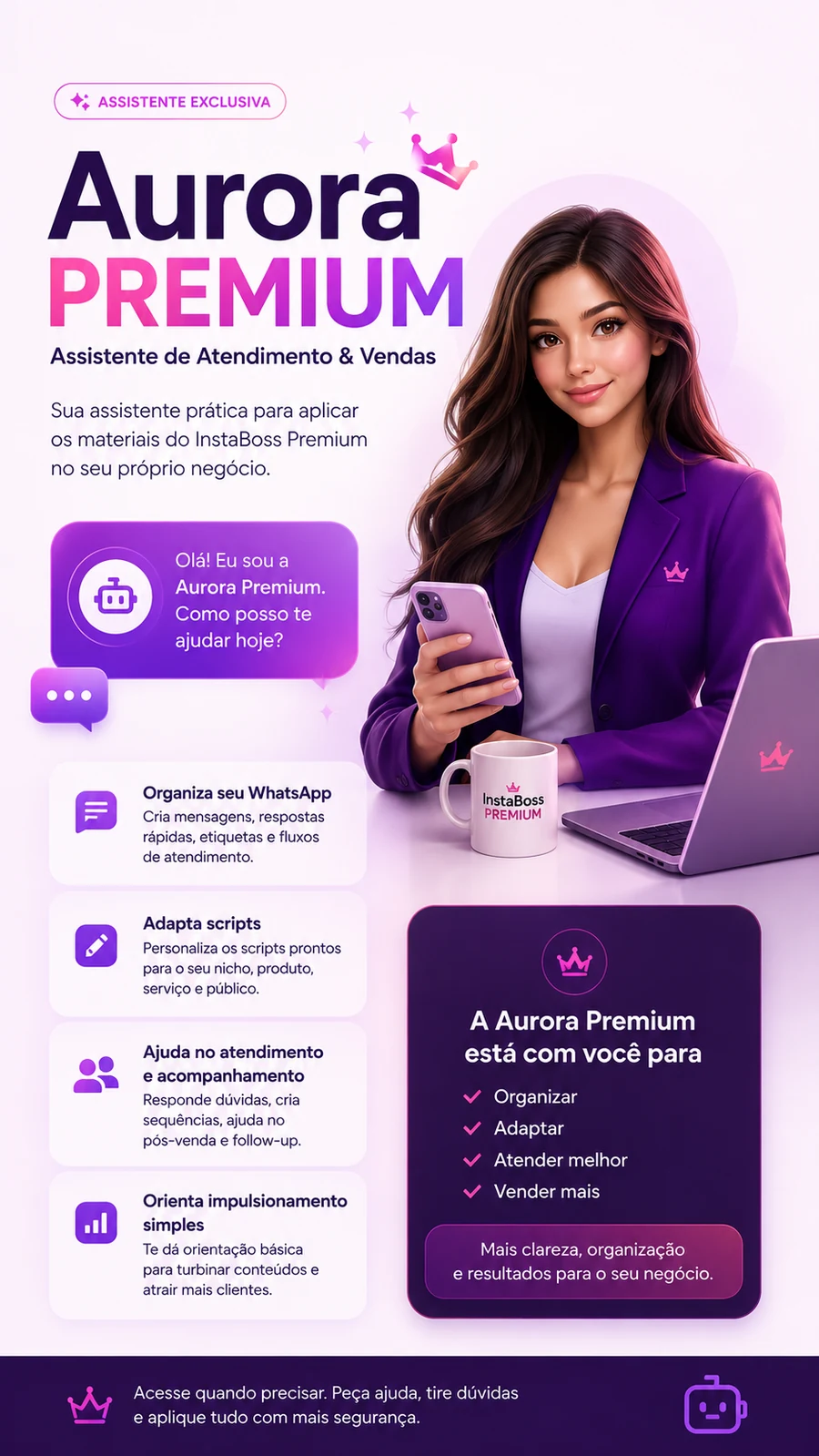 Aurora Premium — Assistente de Atendimento & Vendas